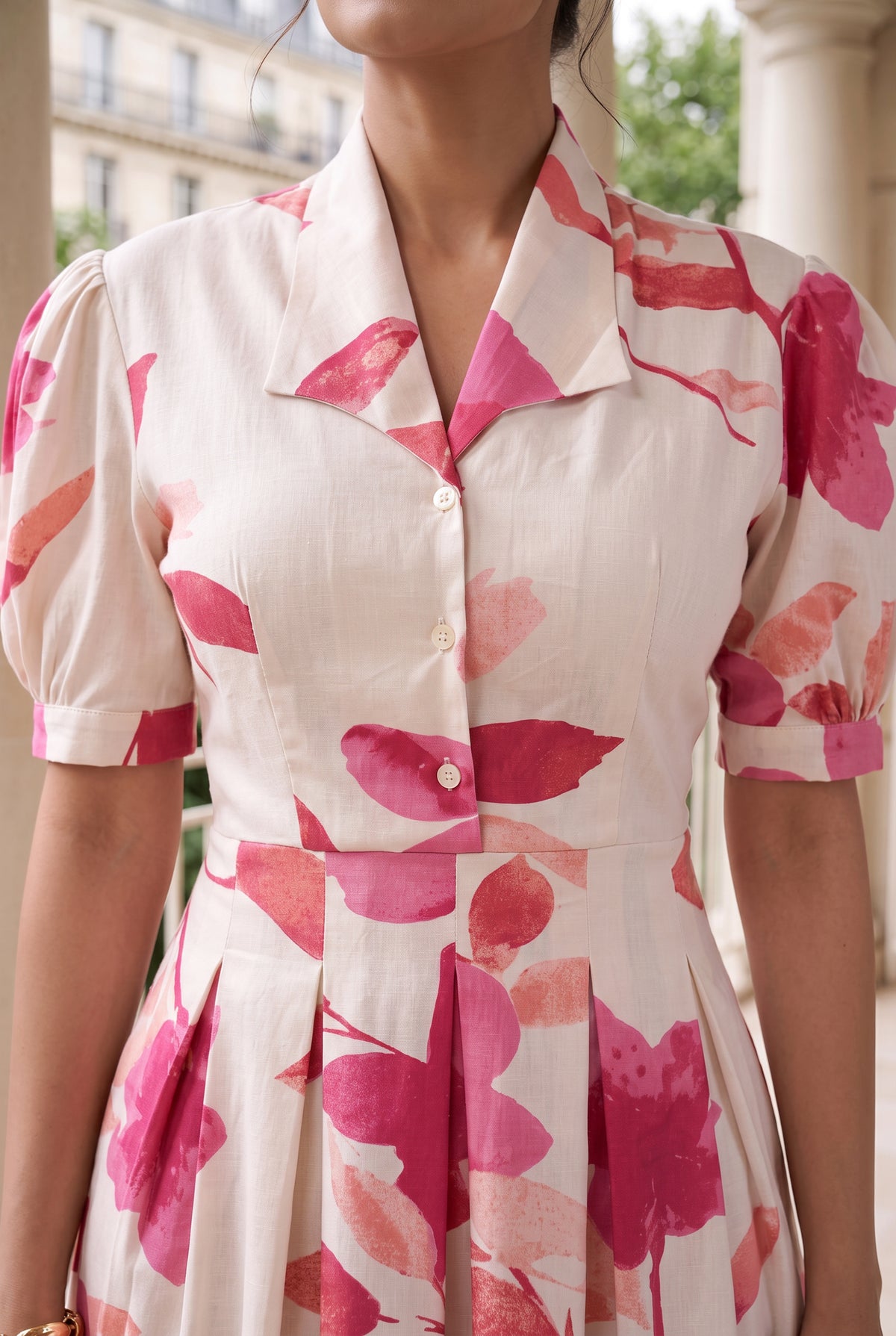 Rosewood Garden Cotton Flex Dress