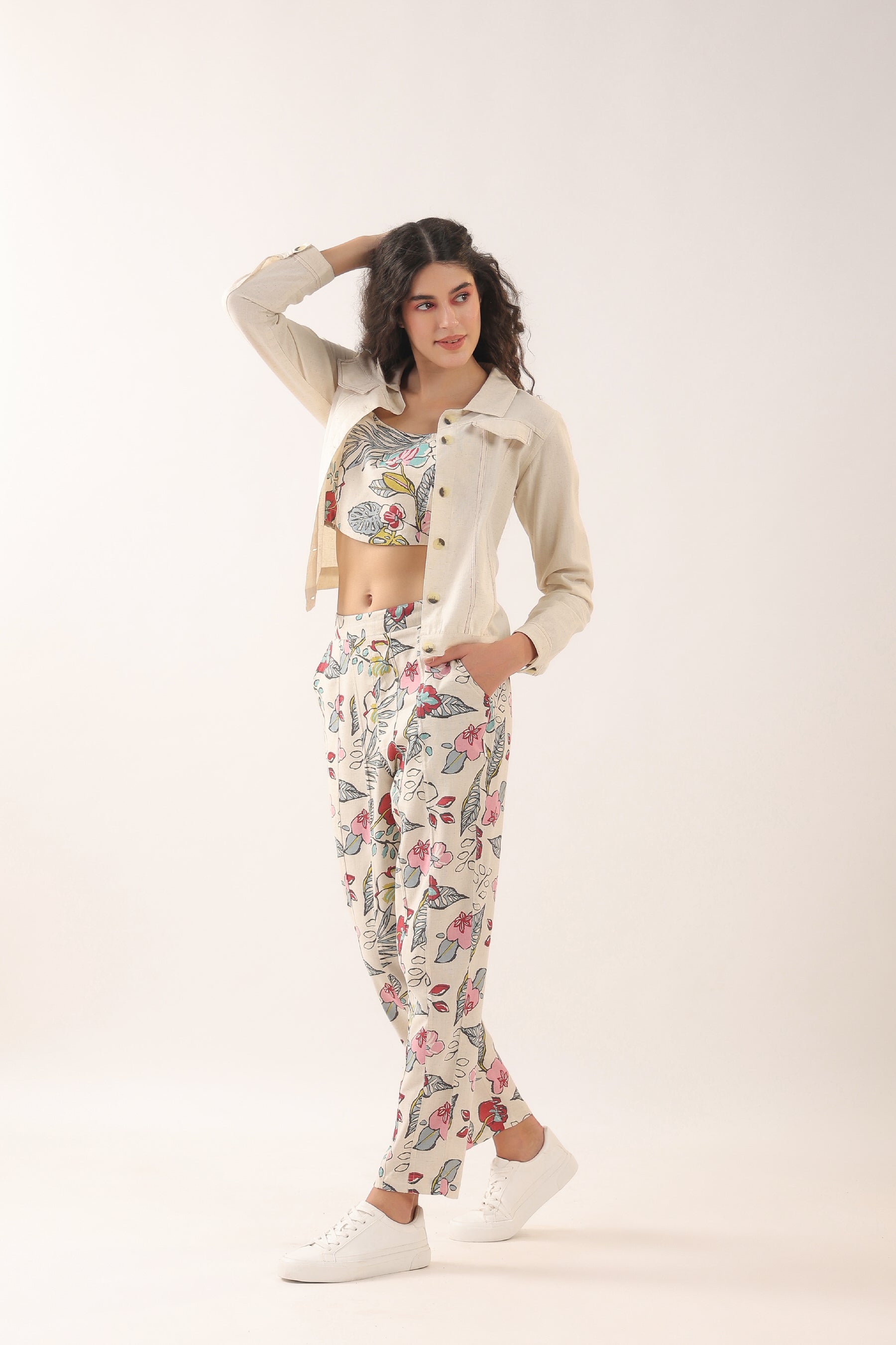 Kipperley Three Piece Cotton Flex Co-ord Set