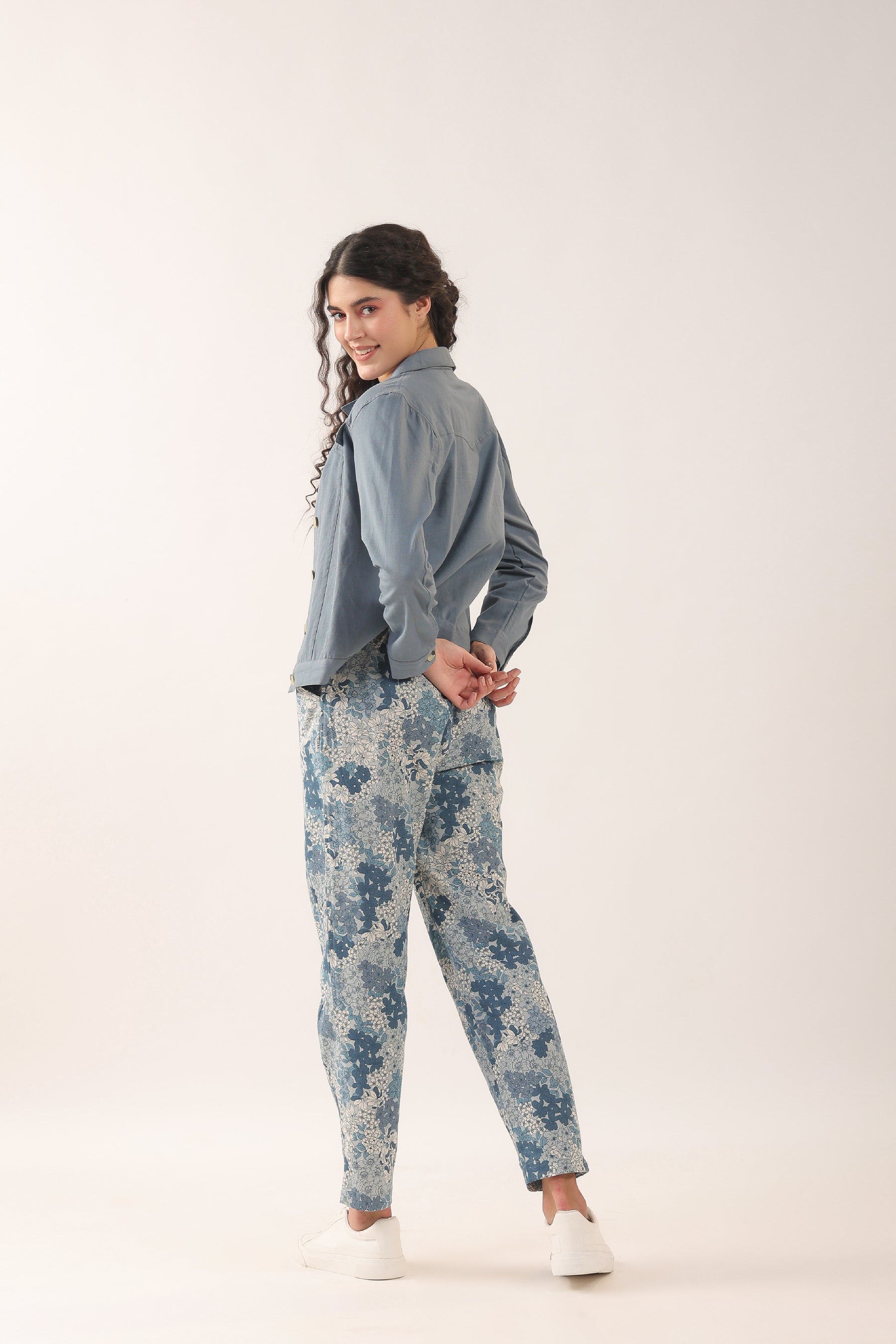Bluebell Three Piece Cotton Flex Co-ord Set