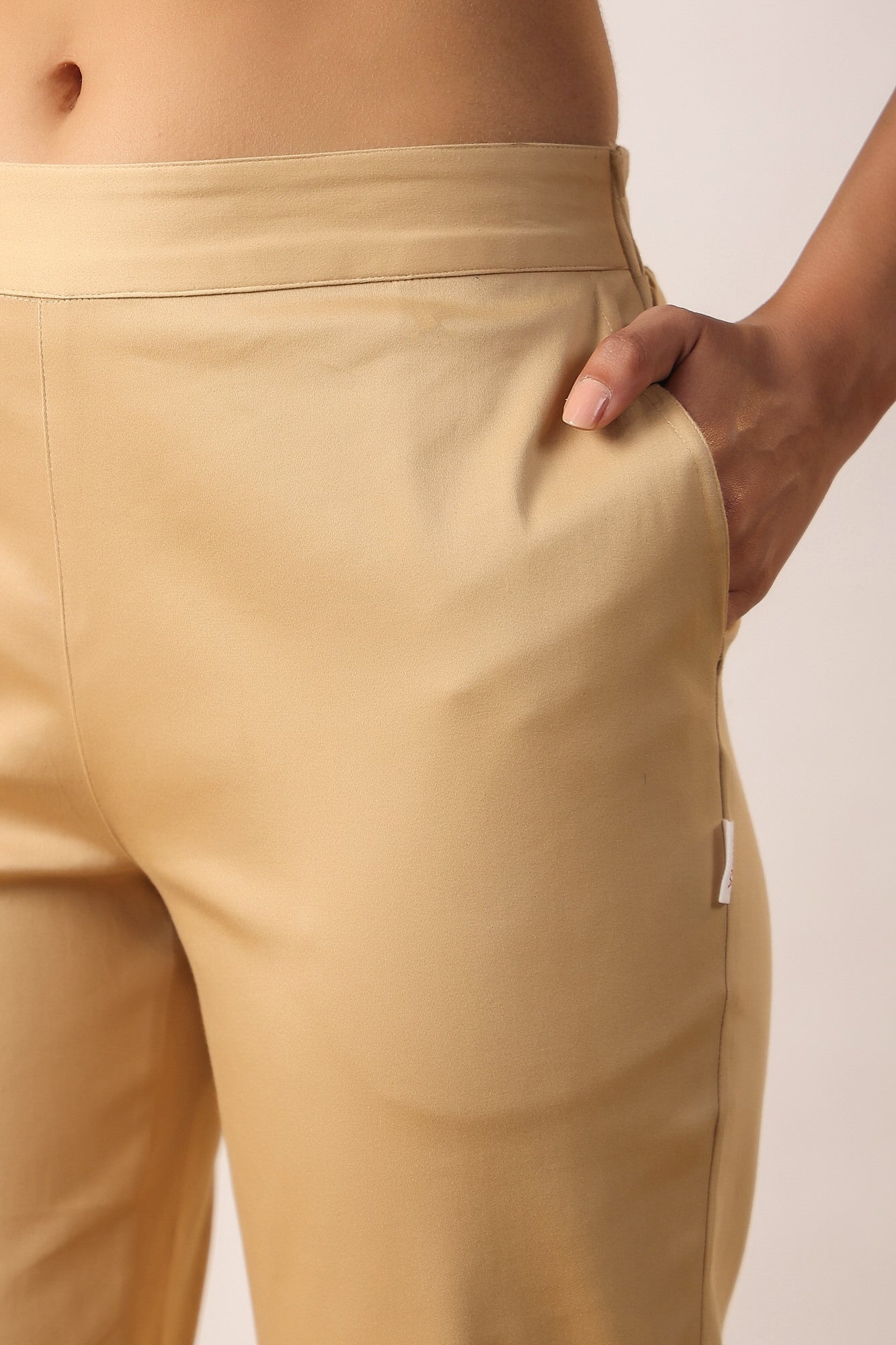 Clay 2-Way Stretchable Cotton Lycra Pants