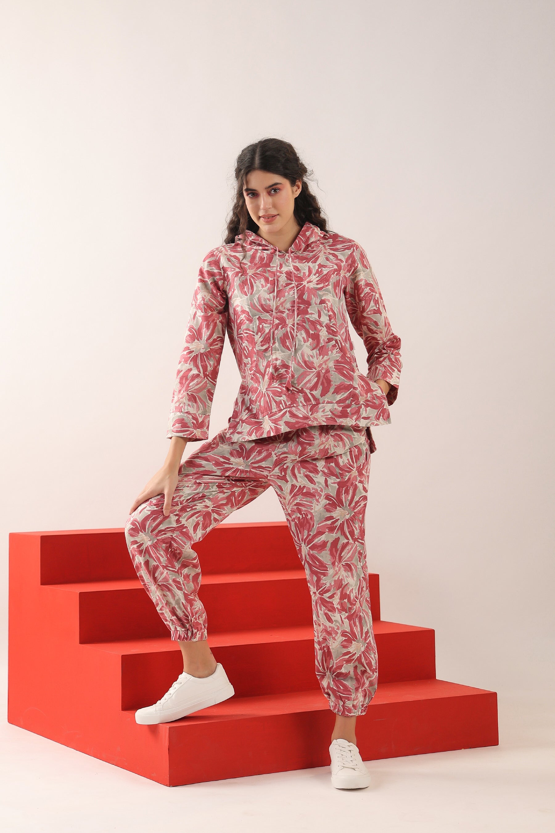 Nutmeg Cotton Flex Hoodie Set