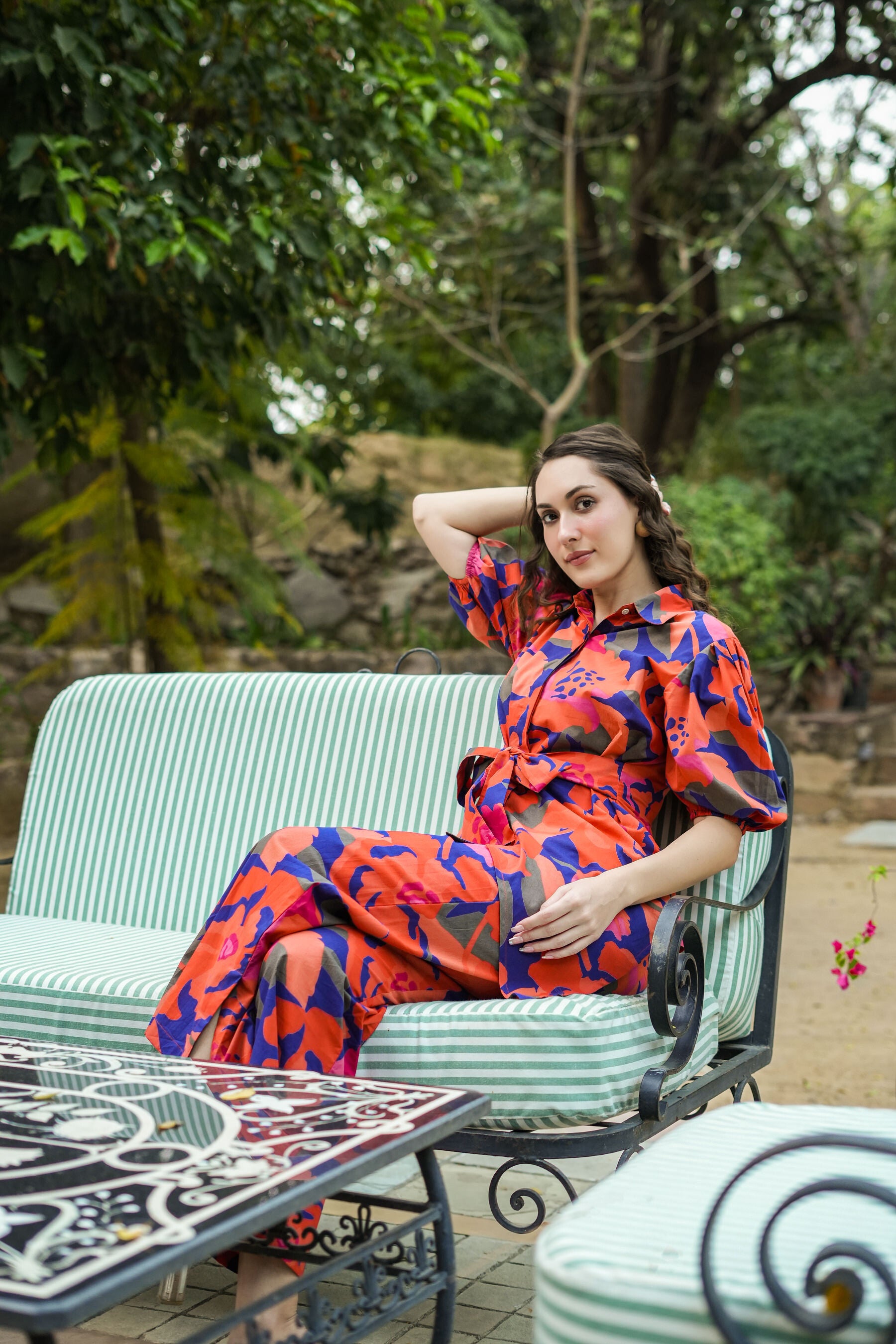 Polychrome Symphony Cotton Co-ord Set