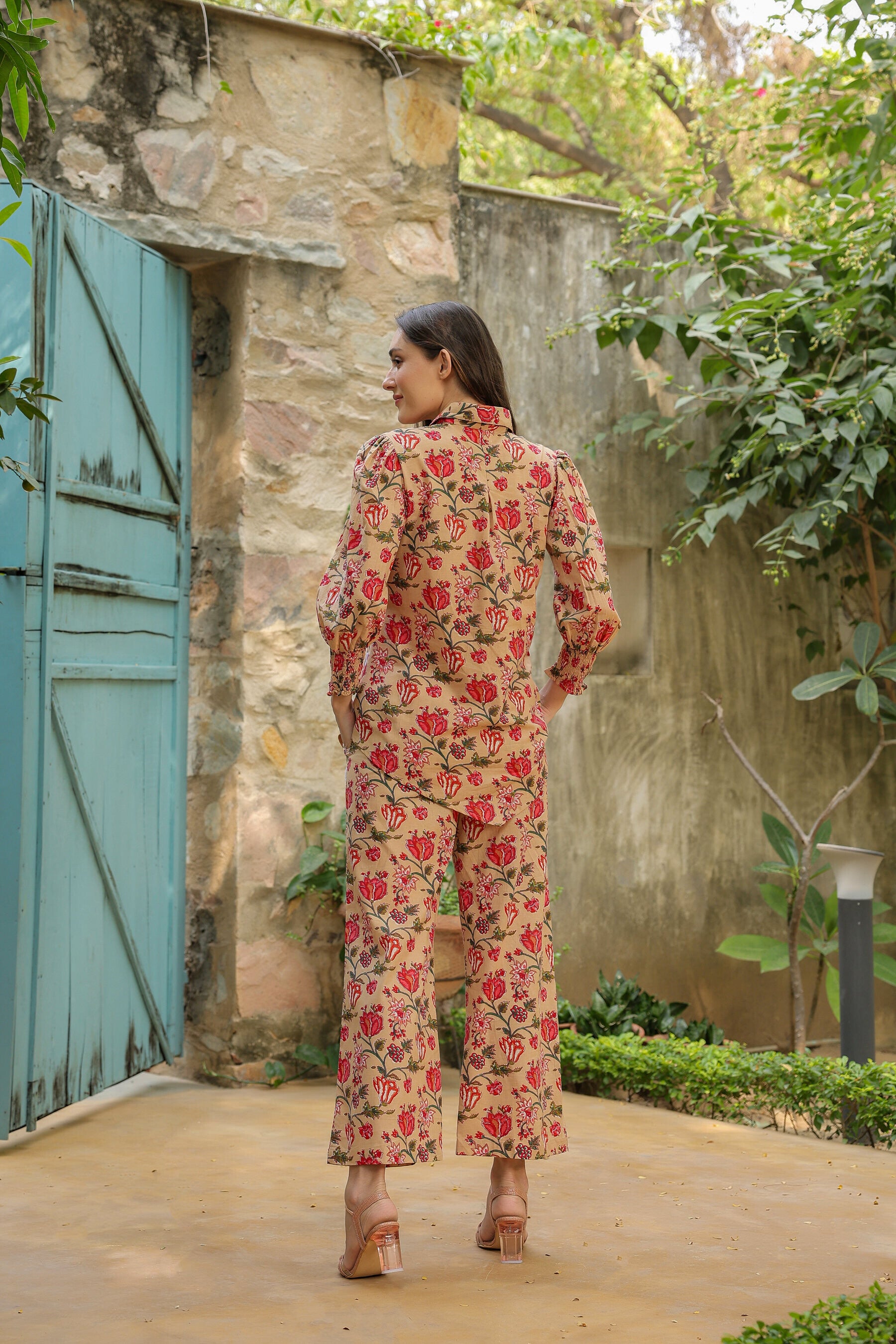 Sandy Serenity Cotton Co-ord Set