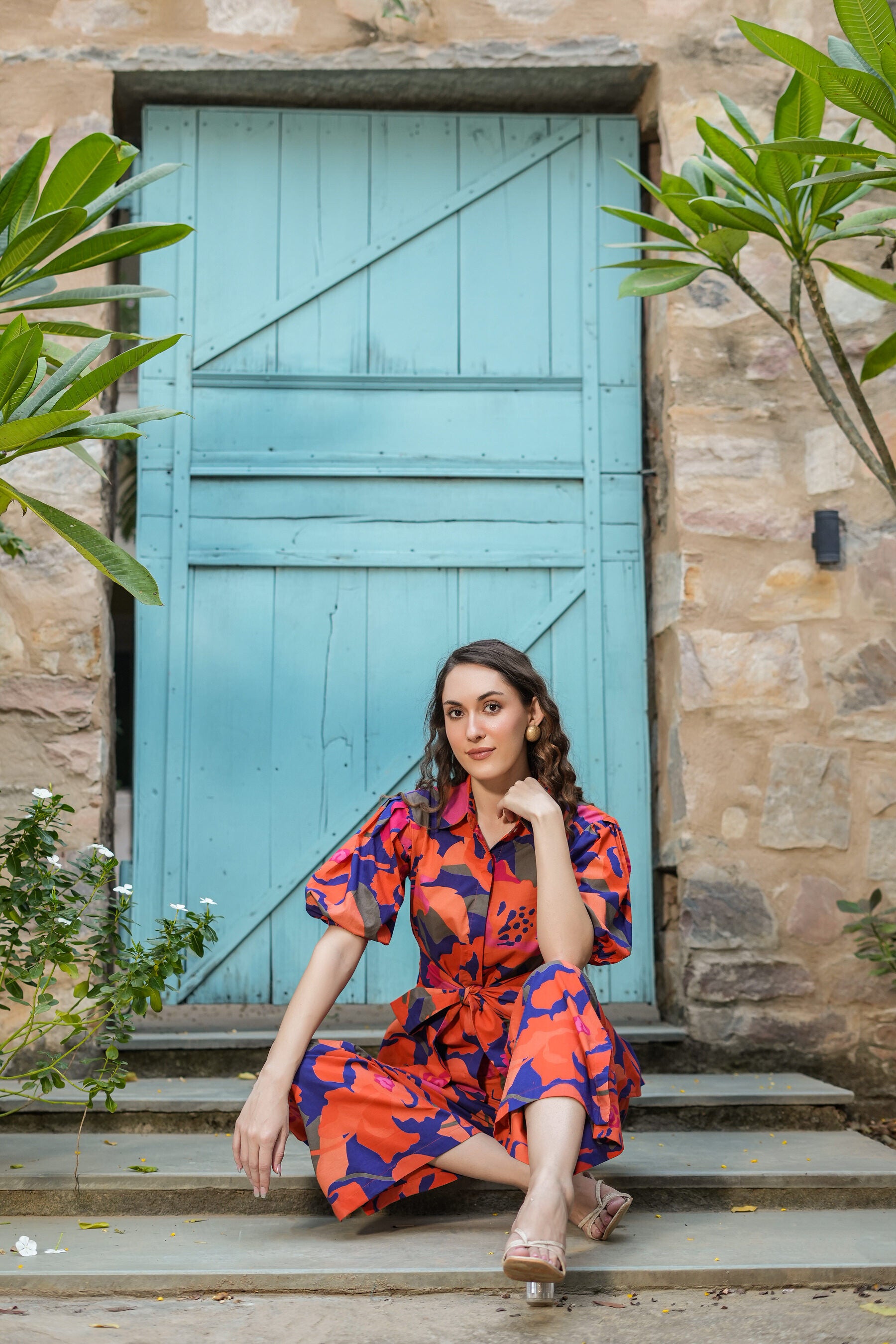 Polychrome Symphony Cotton Co-ord Set