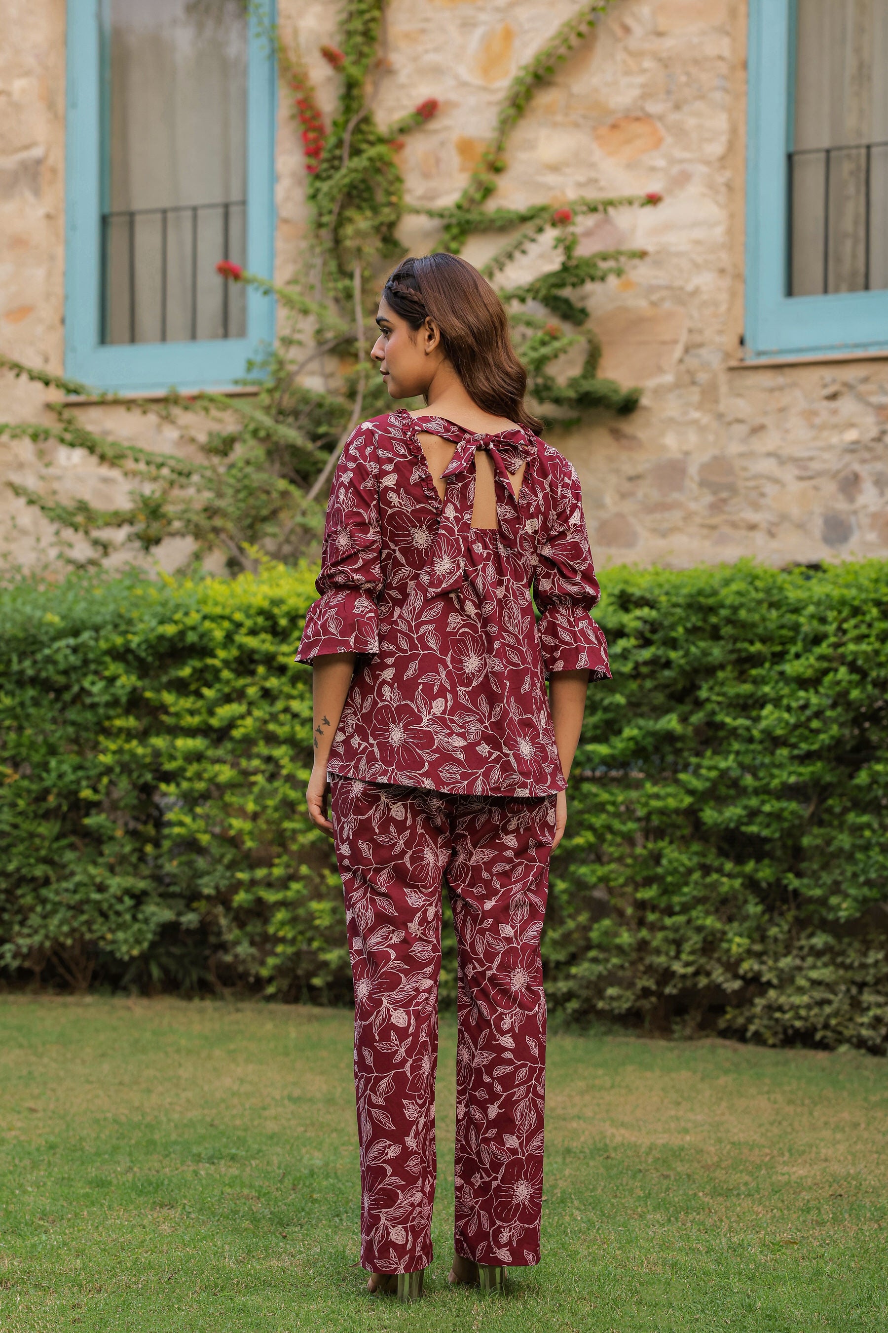 Radicchio Floral Cotton Co-ord Set