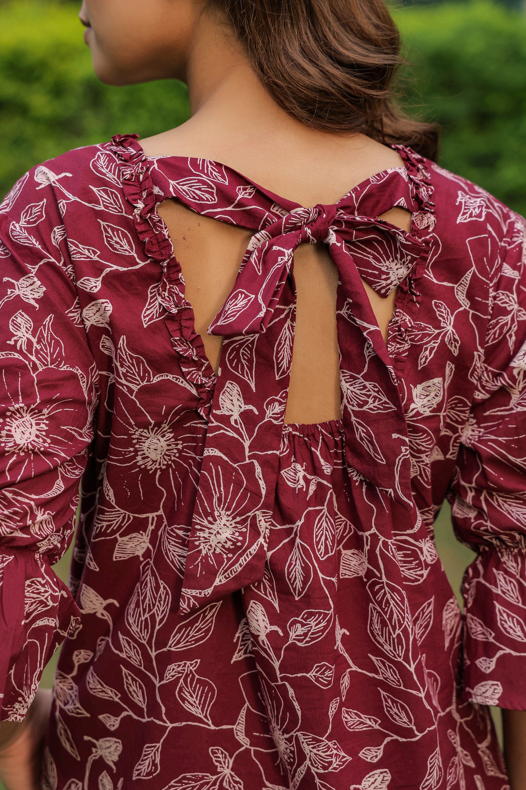 Radicchio Floral Cotton Co-ord Set