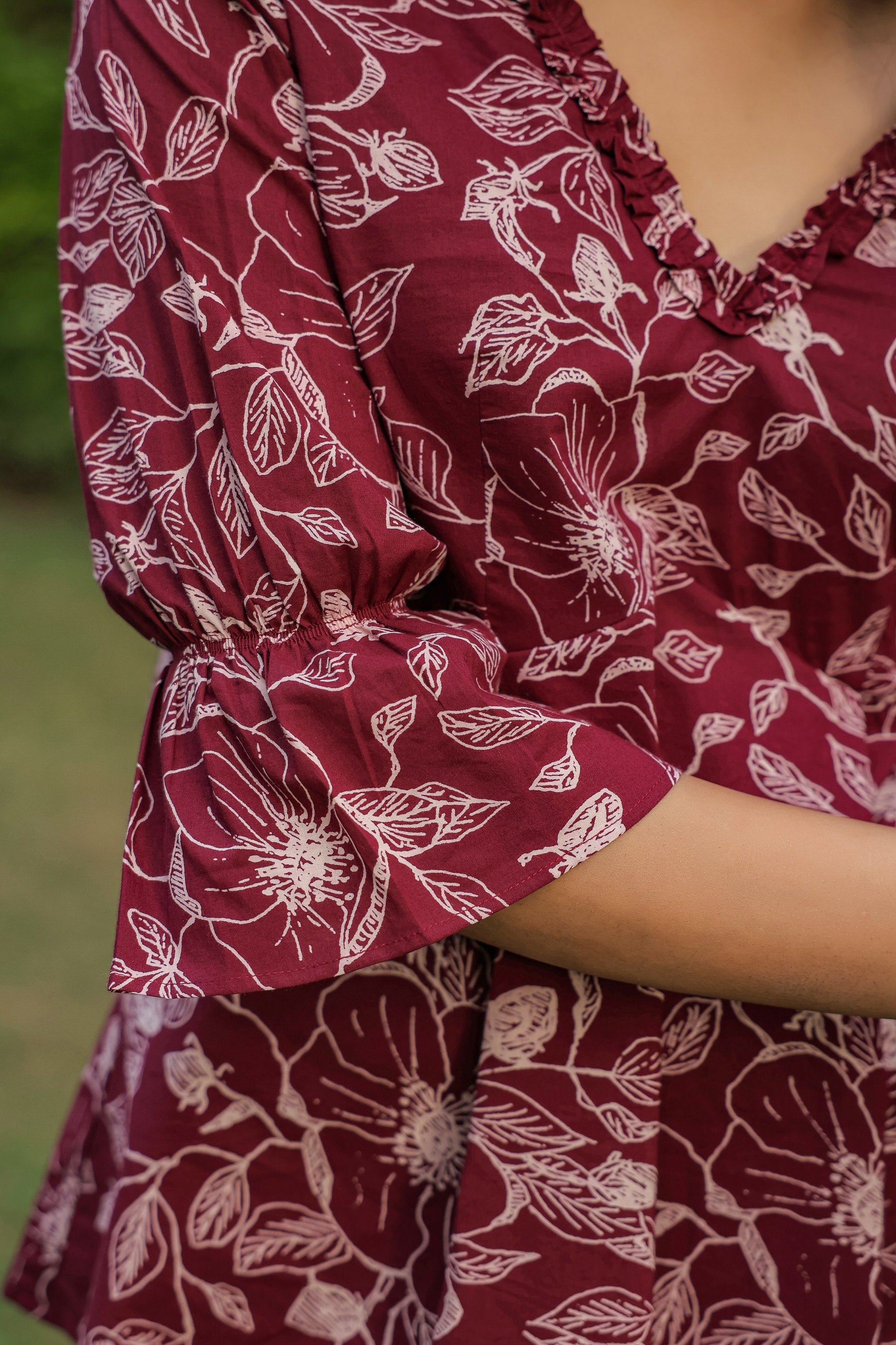 Radicchio Floral Cotton Co-ord Set