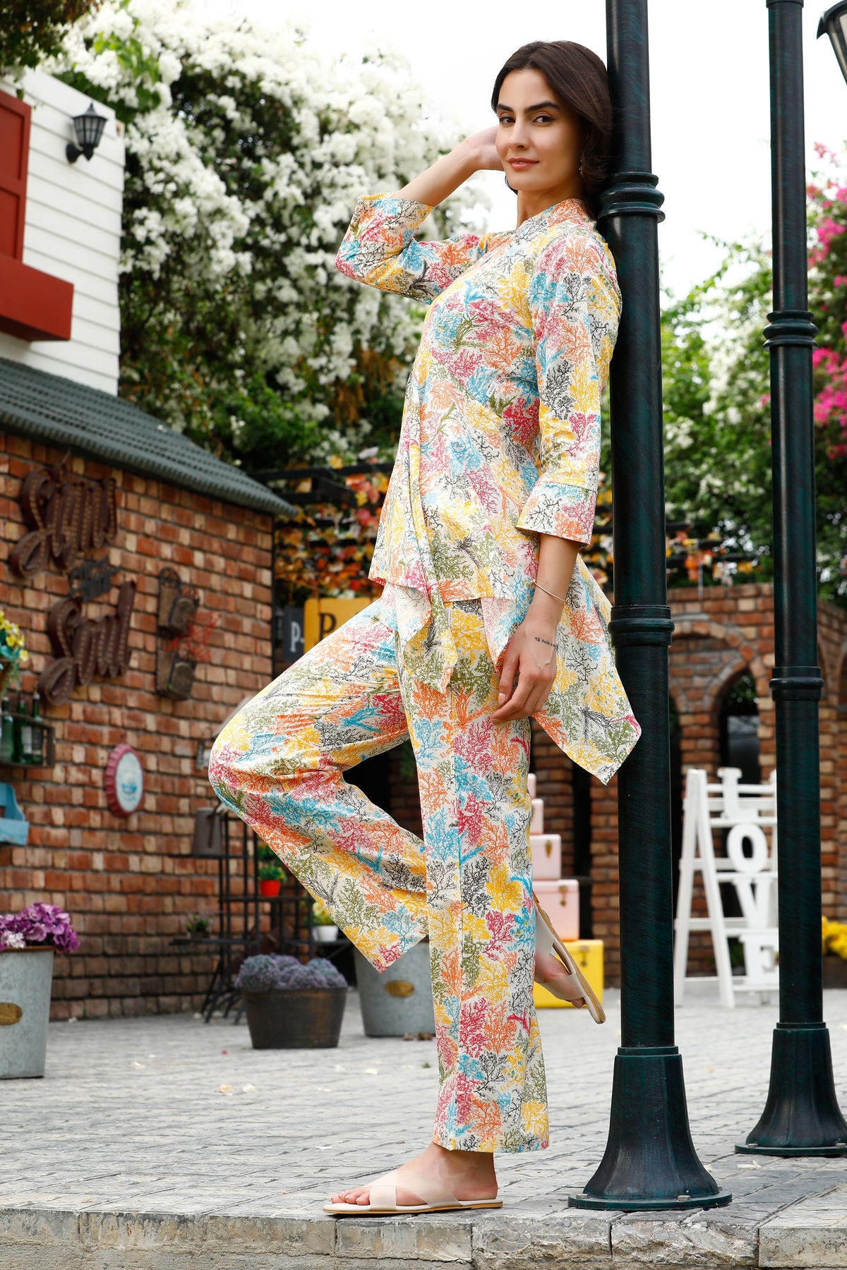 Ink synchrony Cotton Co-ord Set