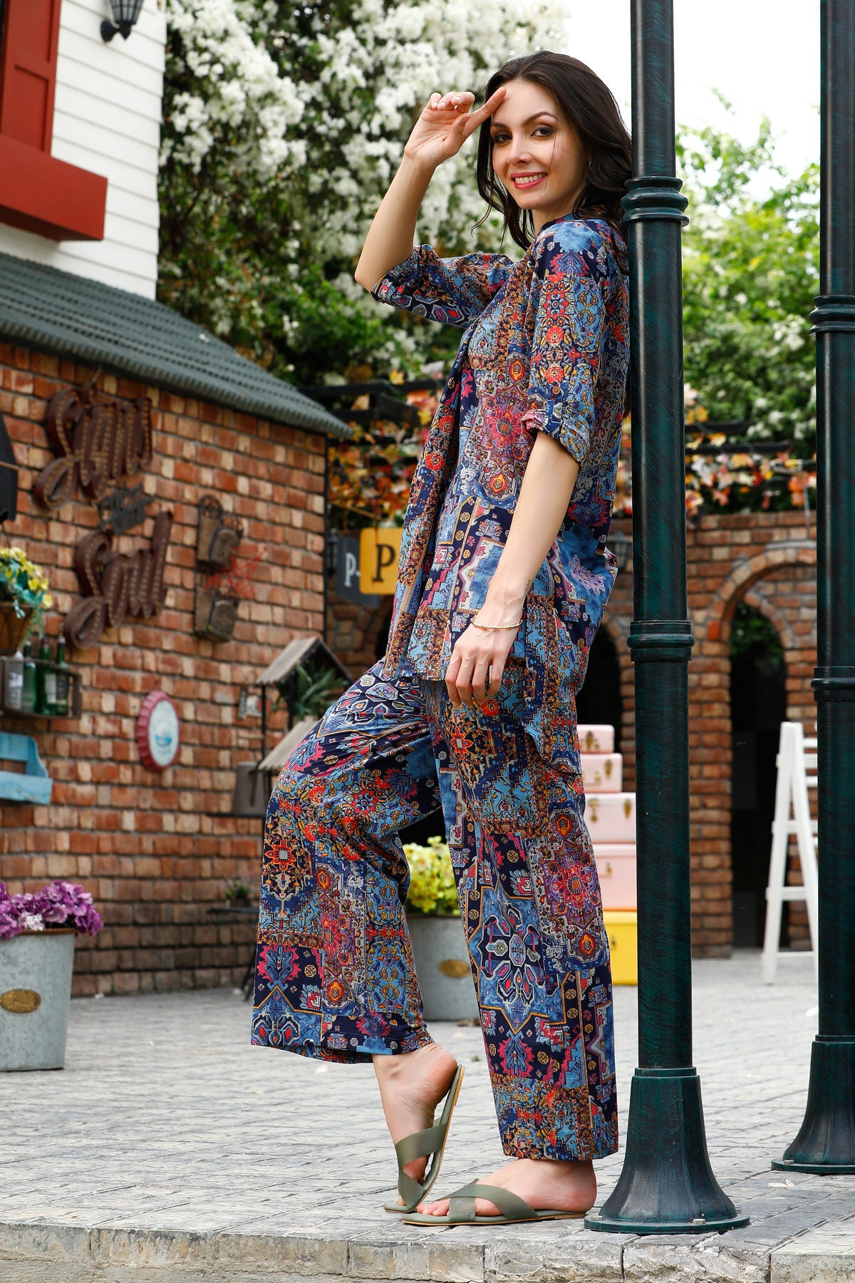 Pattern Play Cotton Co-ord Set