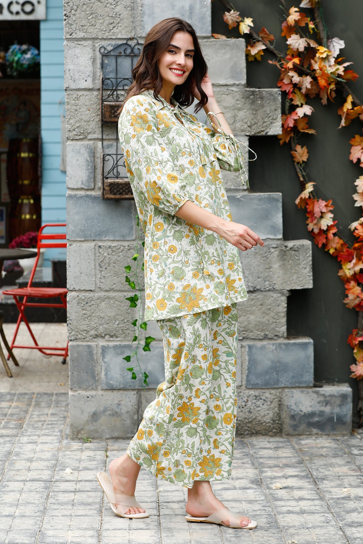 Sunny Serenade Cotton Flex Co-ord Set
