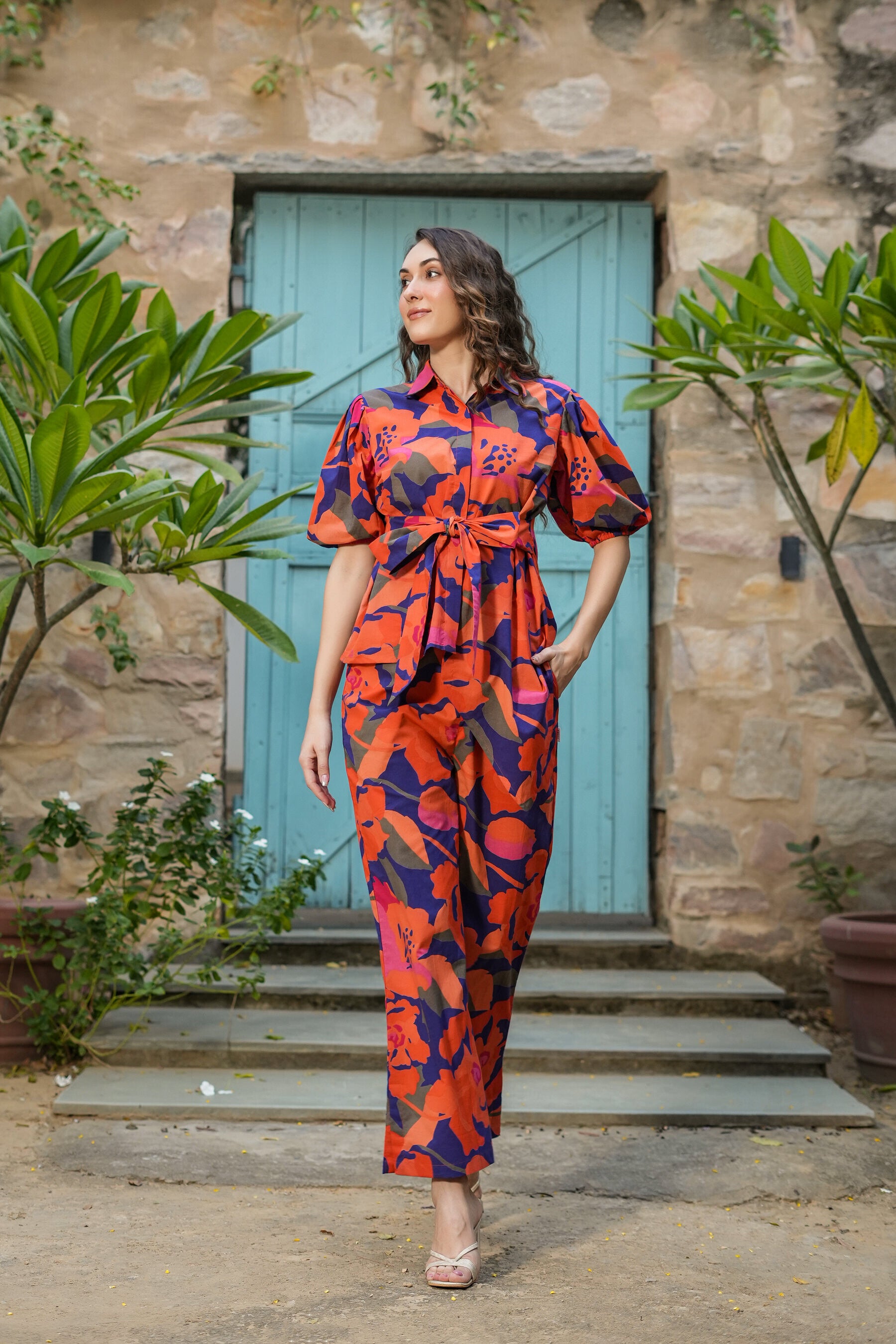 Polychrome Symphony Cotton Co-ord Set