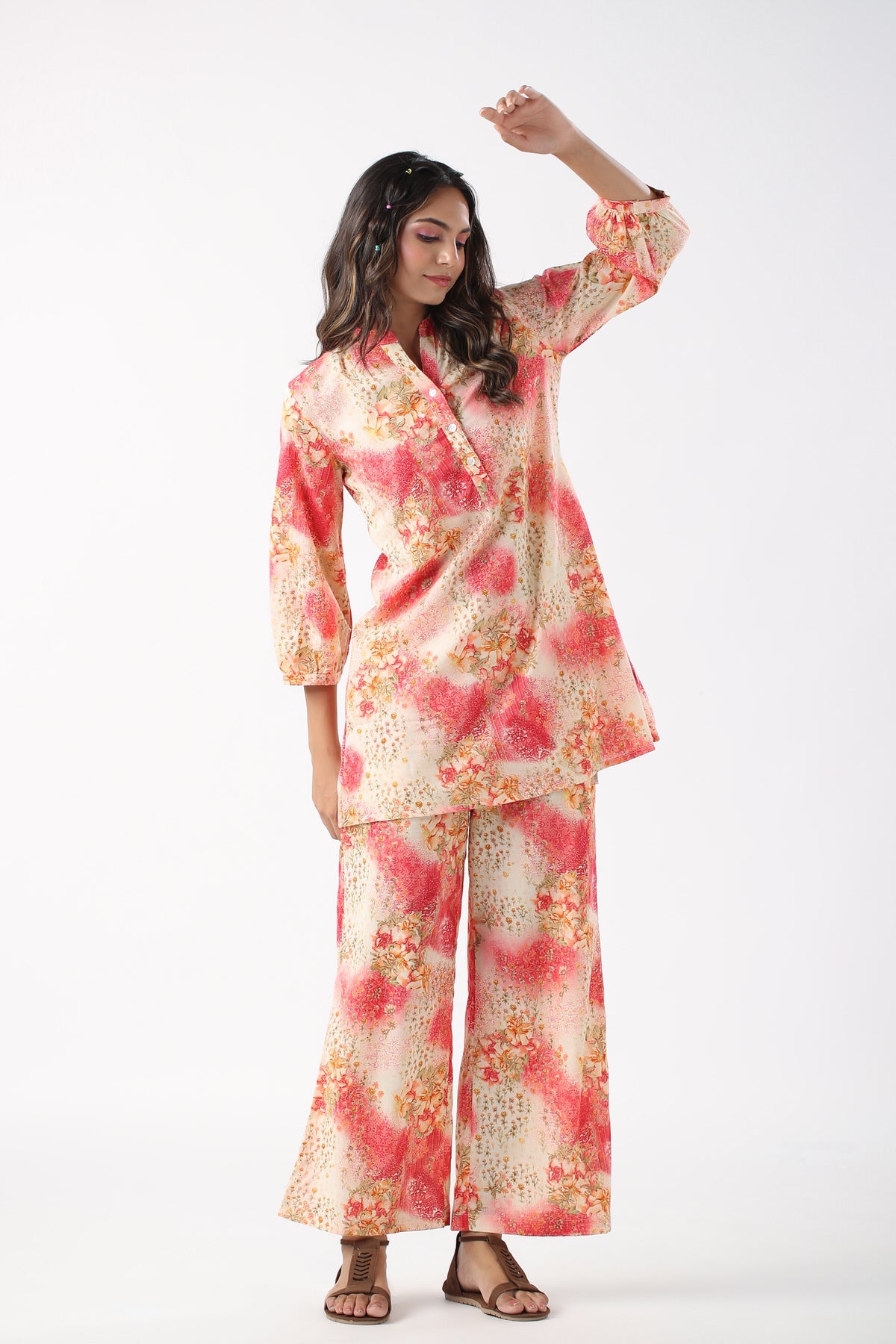 Summer Solstice Cotton Loungewear Set