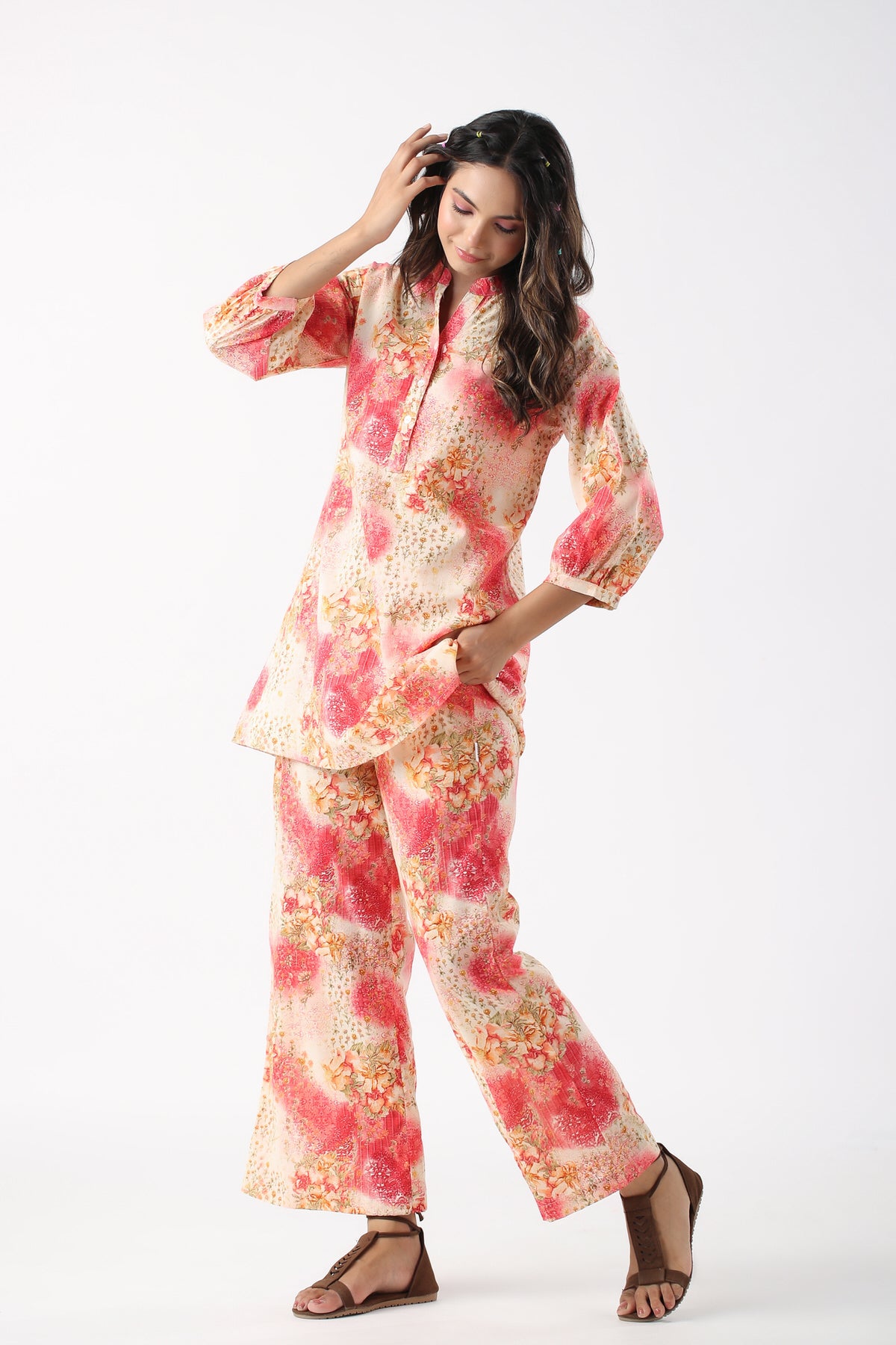 Summer Solstice Cotton Loungewear Set