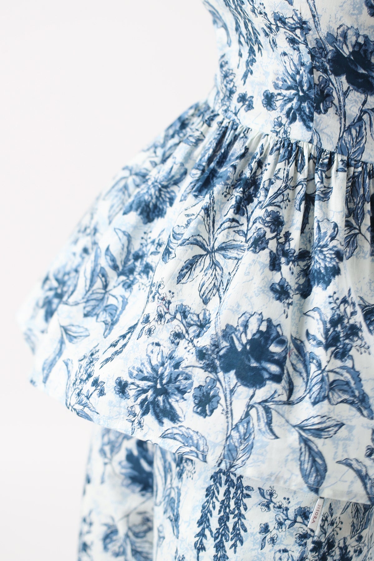 Santorini Blues Cotton Co-ord set