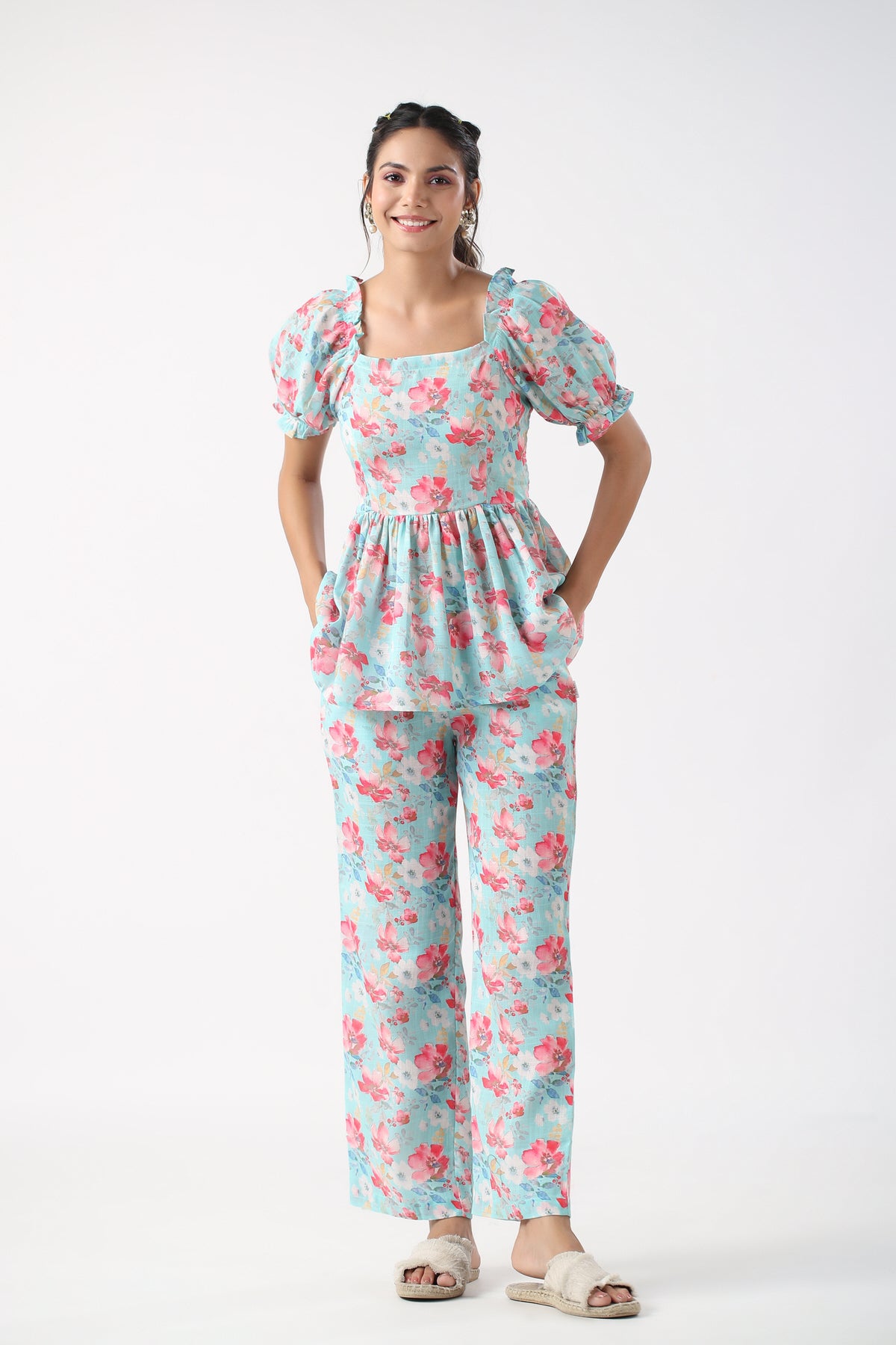 Coastal Escape Cotton Co-ord set