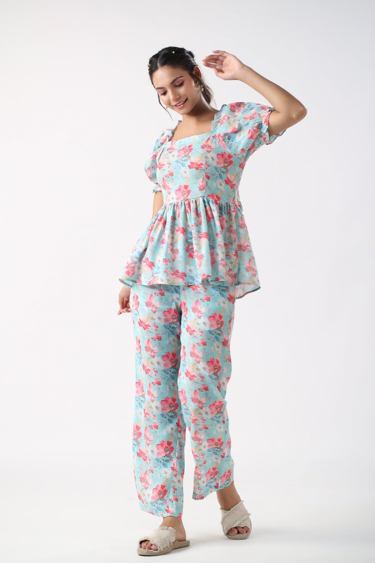 Coastal Escape Cotton Co-ord set