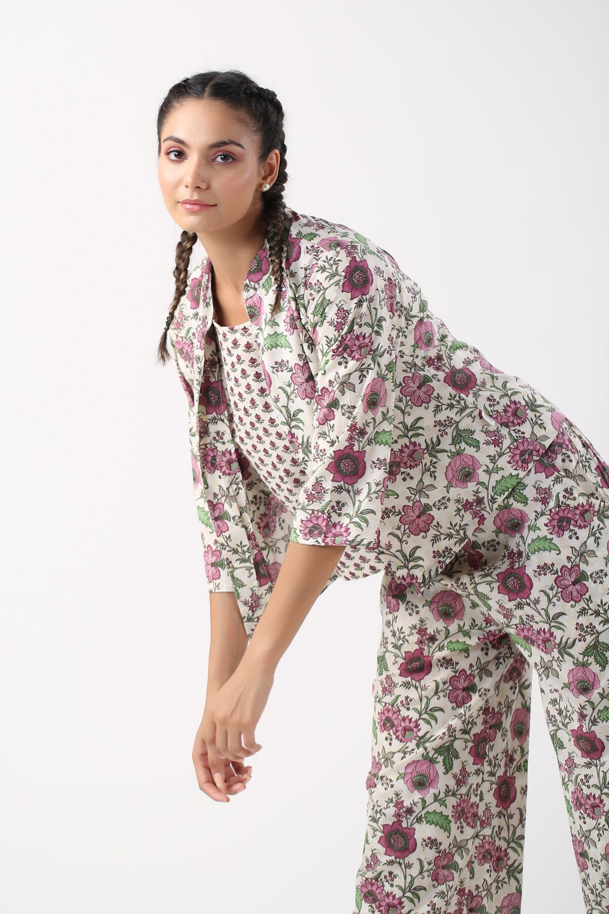 Fresh Pick Delights Cotton Three Piece Set