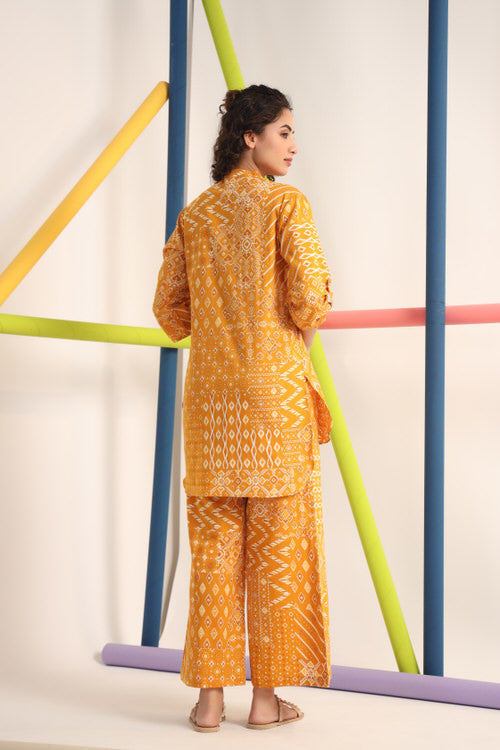 Turmeric Cotton Co-ord Set