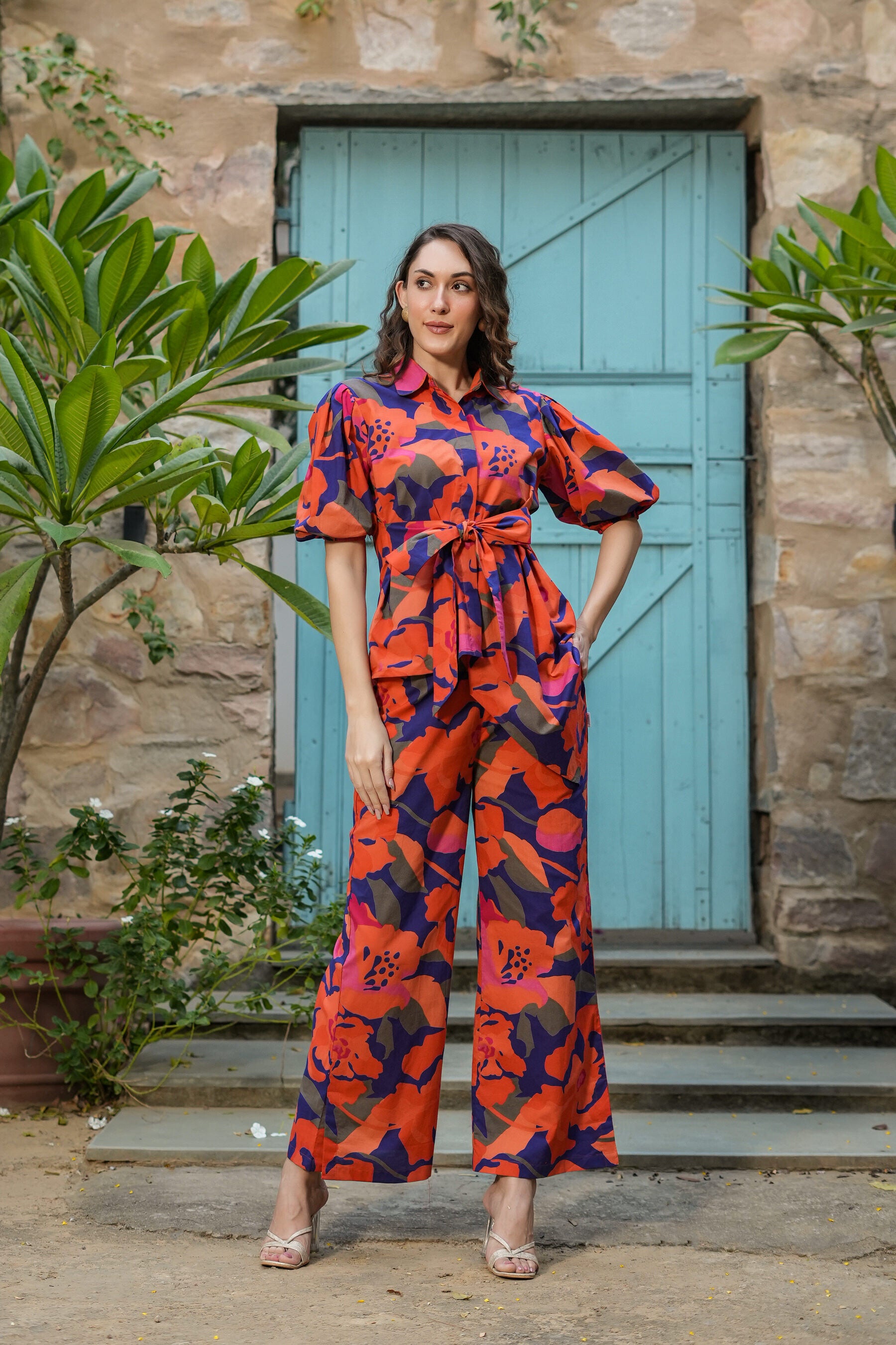 Polychrome Symphony Cotton Co-ord Set