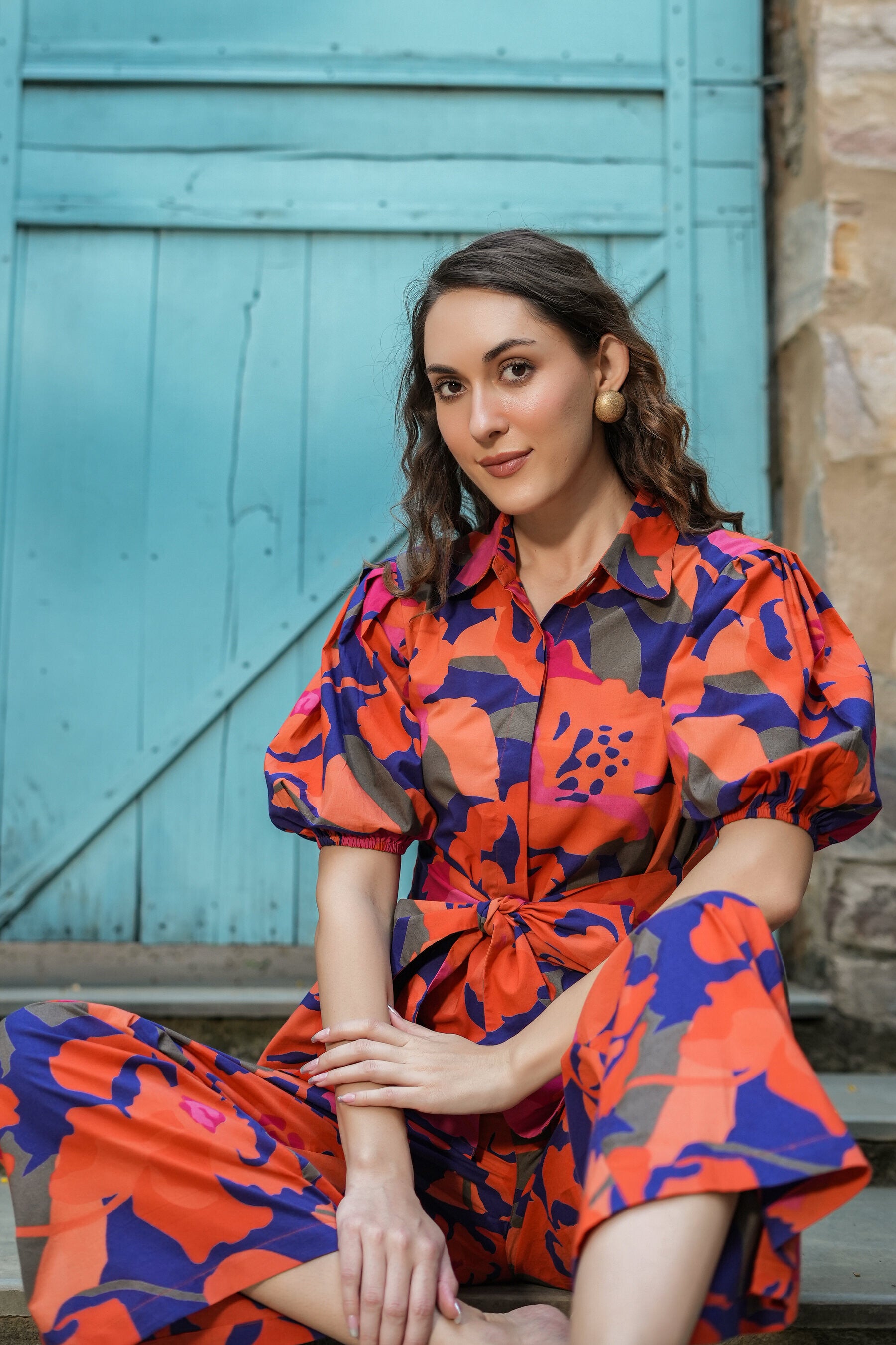 Polychrome Symphony Cotton Co-ord Set