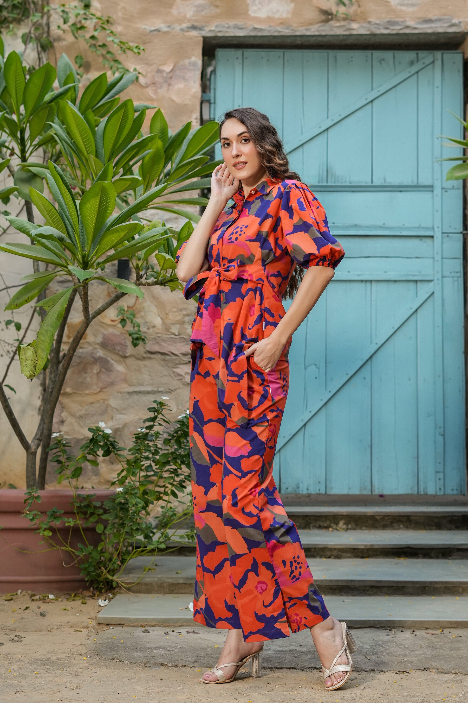 Polychrome Symphony Cotton Co-ord Set