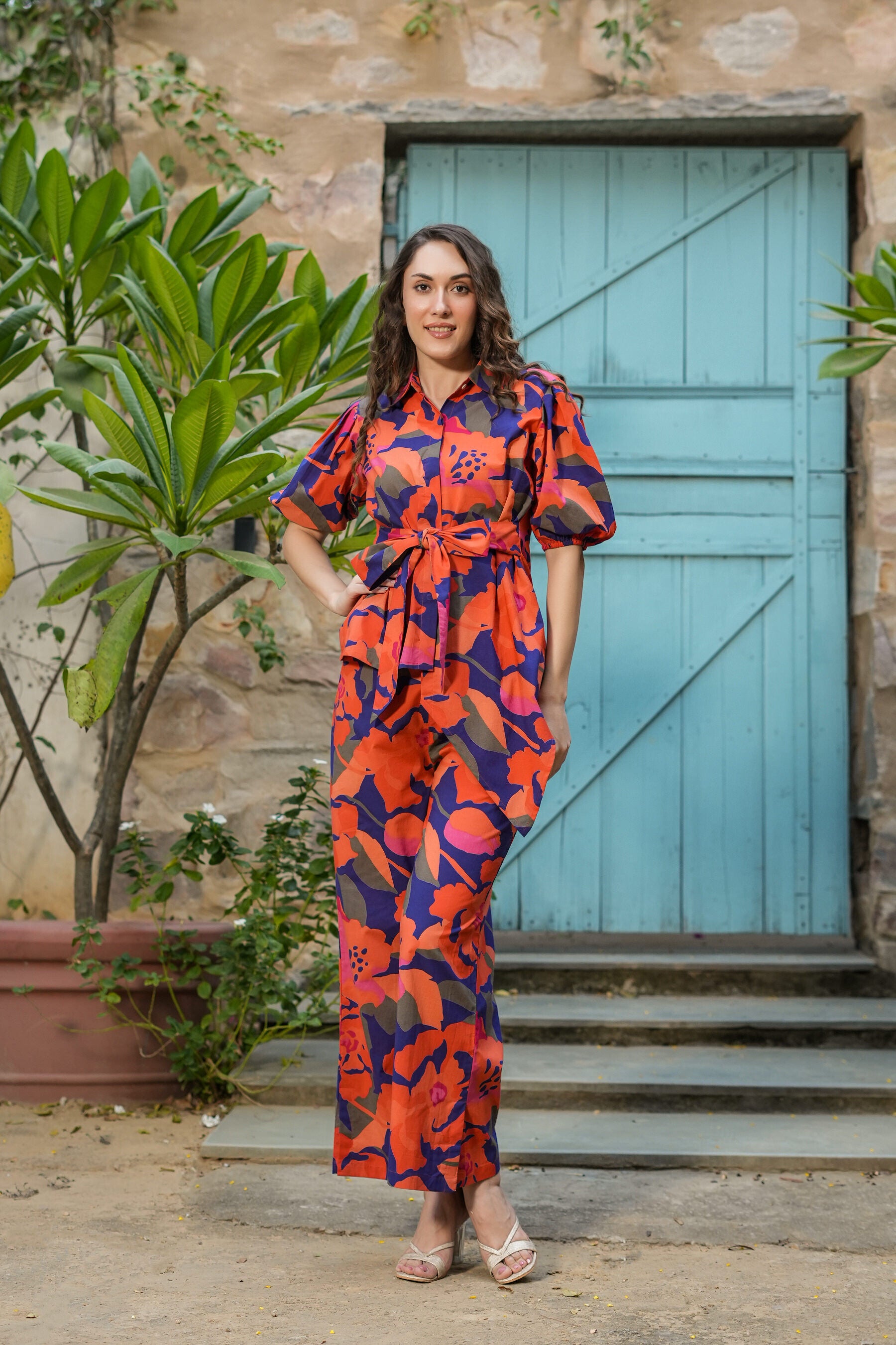 Polychrome Symphony Cotton Co-ord Set