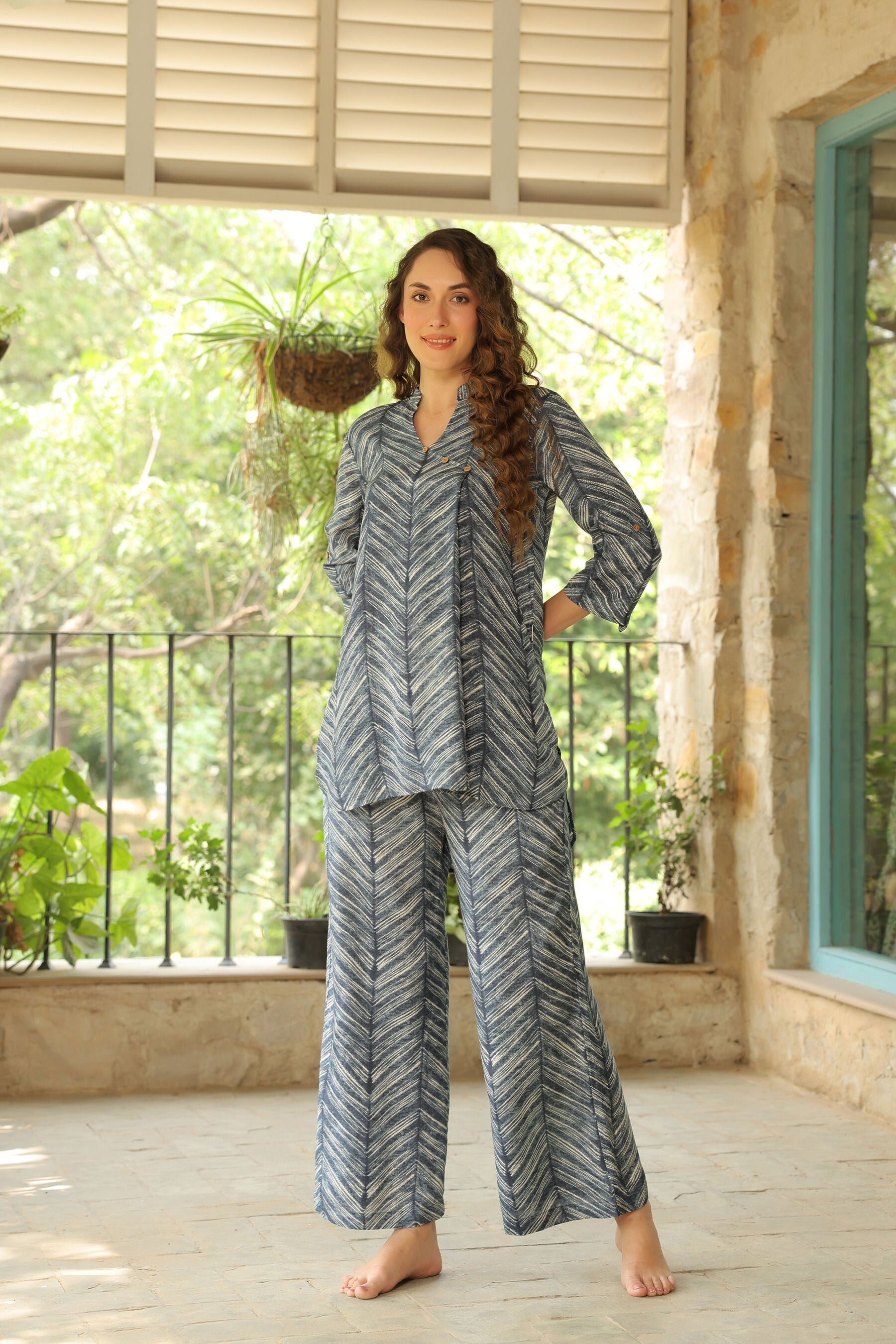 Spruce Up Russian Silk Co-ord Set