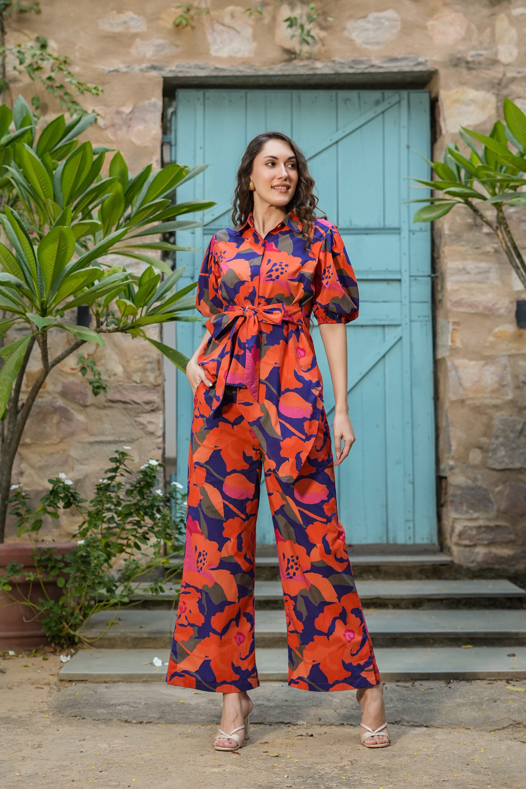 Polychrome Symphony Cotton Co-ord Set