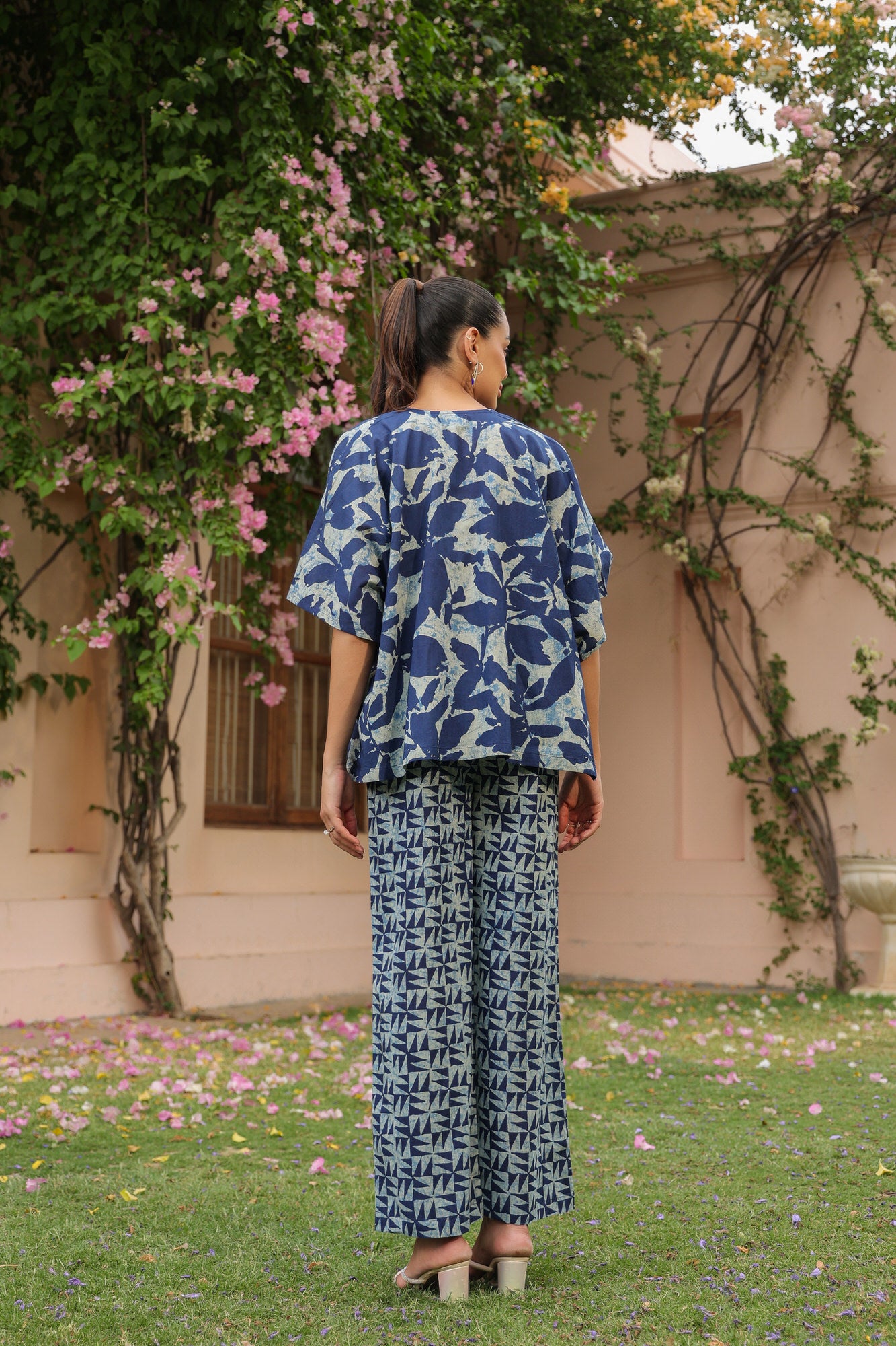 Arashi Cotton Shrug With Jumpsuit