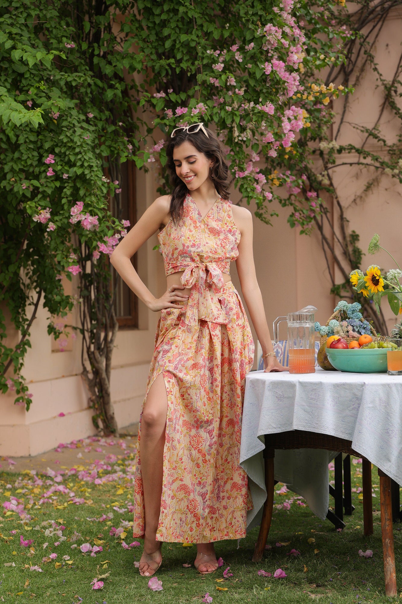 Bloomsbury Two-Piece Cotton Summer Set