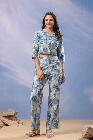 Skyline Calm Cotton Flex Co-Ord Set