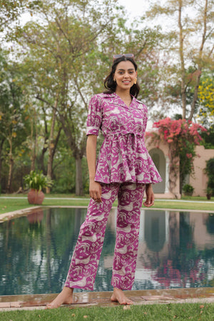 Doves Soiree Cotton Co-ord Set