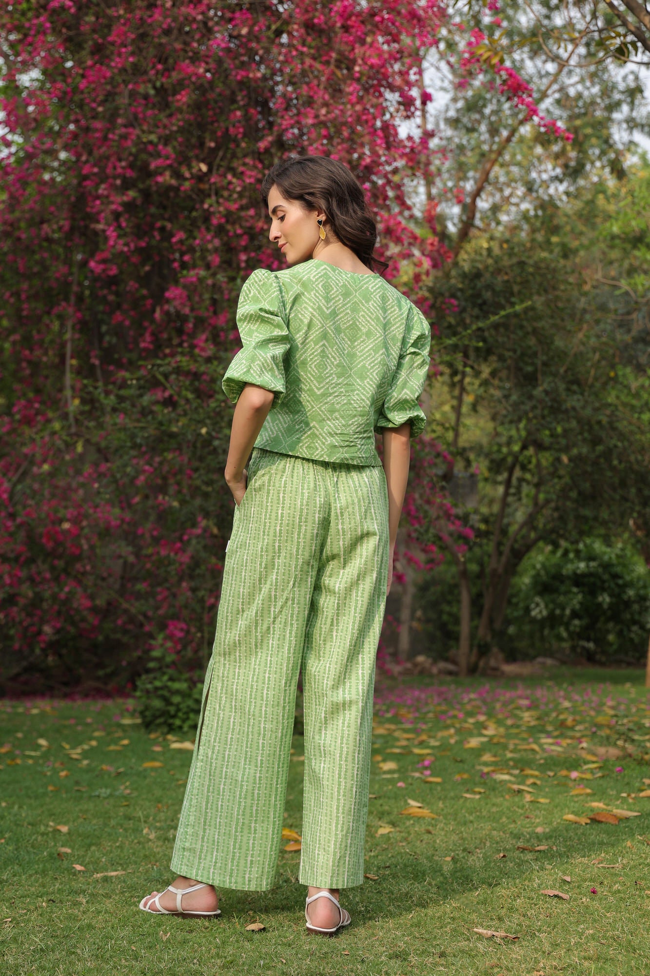 Pista Verde Cotton Coord Set