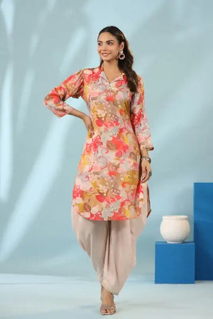 Pastel Prism Russian Silk Co-ord Set