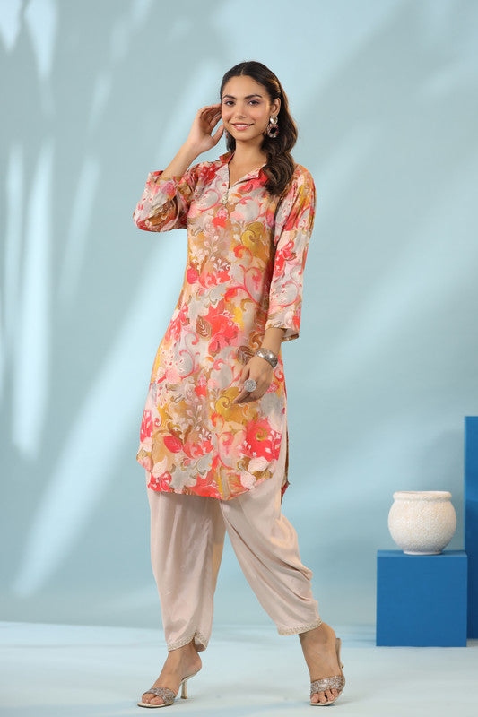 Pastel Prism Russian Silk Co-ord Set