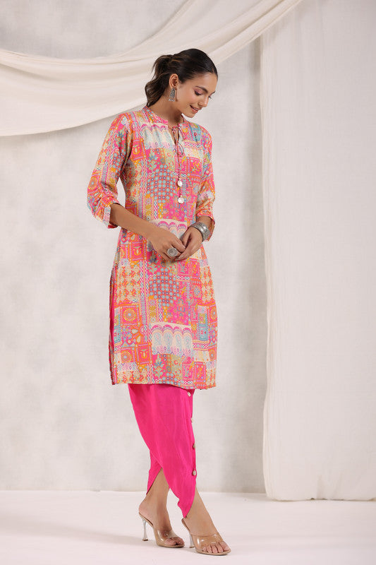 Jaipur Mosaic Rani Russian Silk Co-ord Set