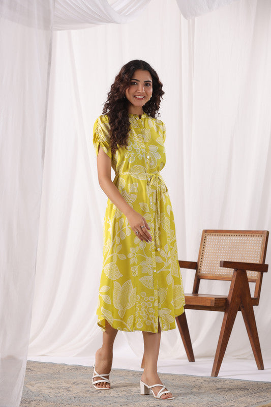 Sunshine Botanical Russian Silk Dress