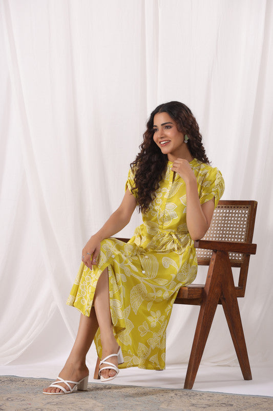 Sunshine Botanical Russian Silk Dress