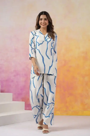Ocean Drift Russian Silk Co-ord Set