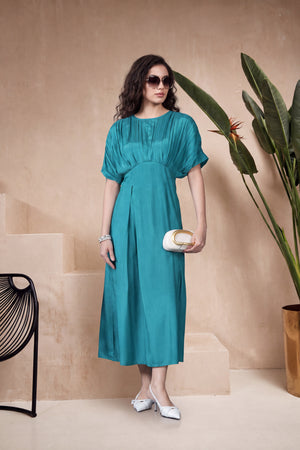 Ocean Breeze Russian Silk Dress