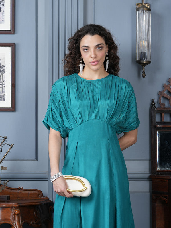 Ocean Breeze Russian Silk Dress
