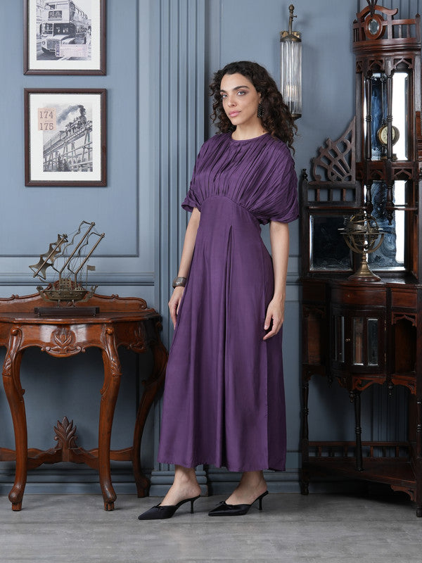 Mulberry Bliss Russian Silk Dress