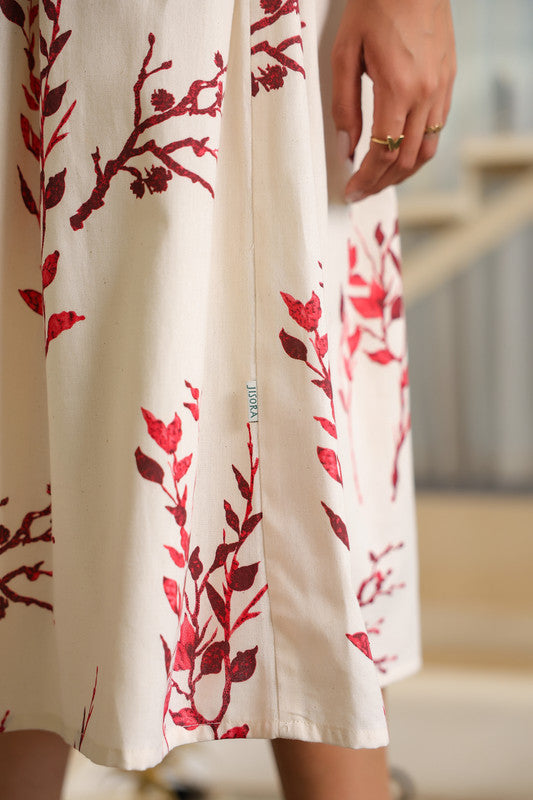 Ivory Ember Savanna Safari Cotton Flex Dress
