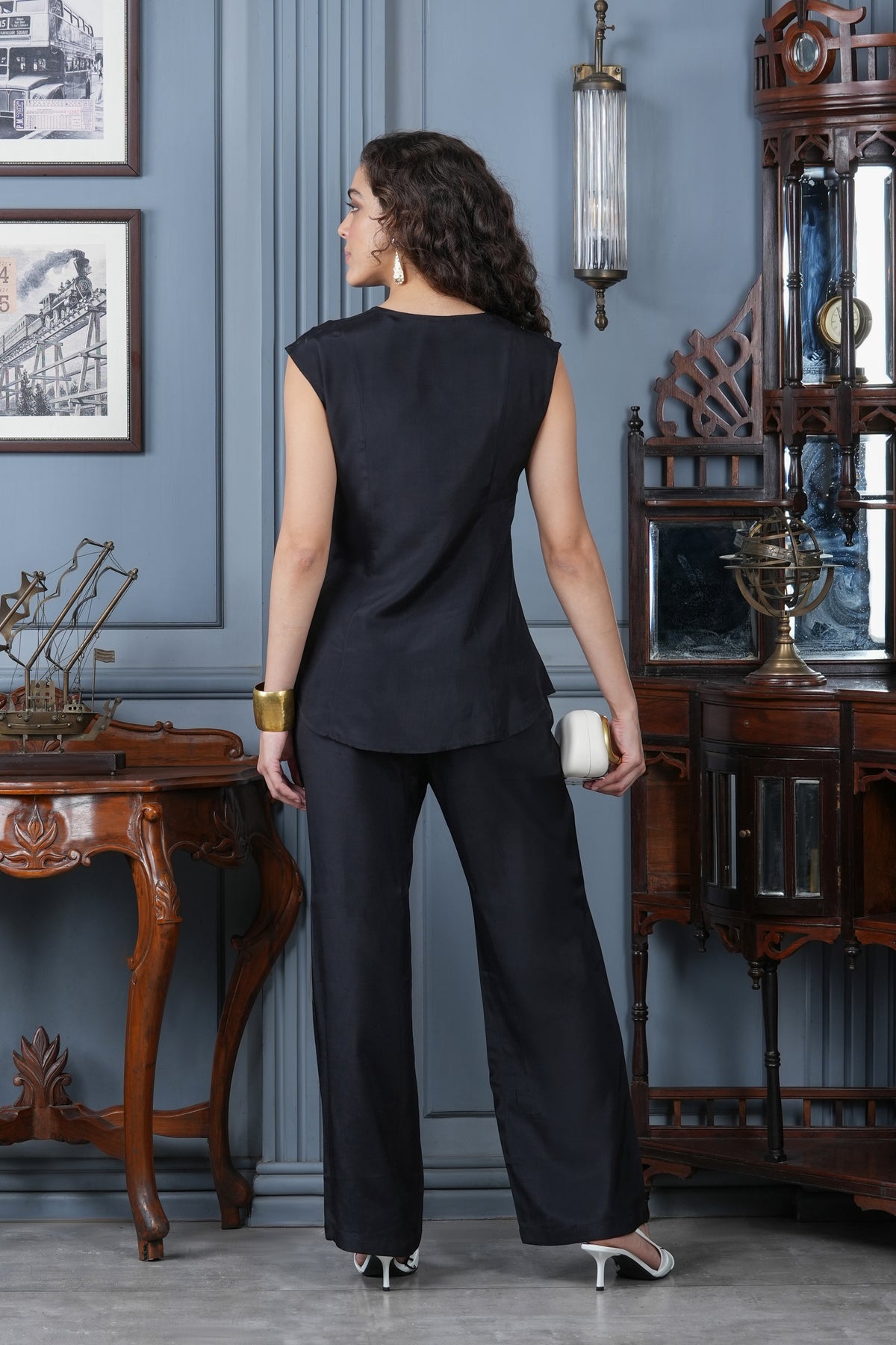 Dark Romance Russian Silk Co-ord Set