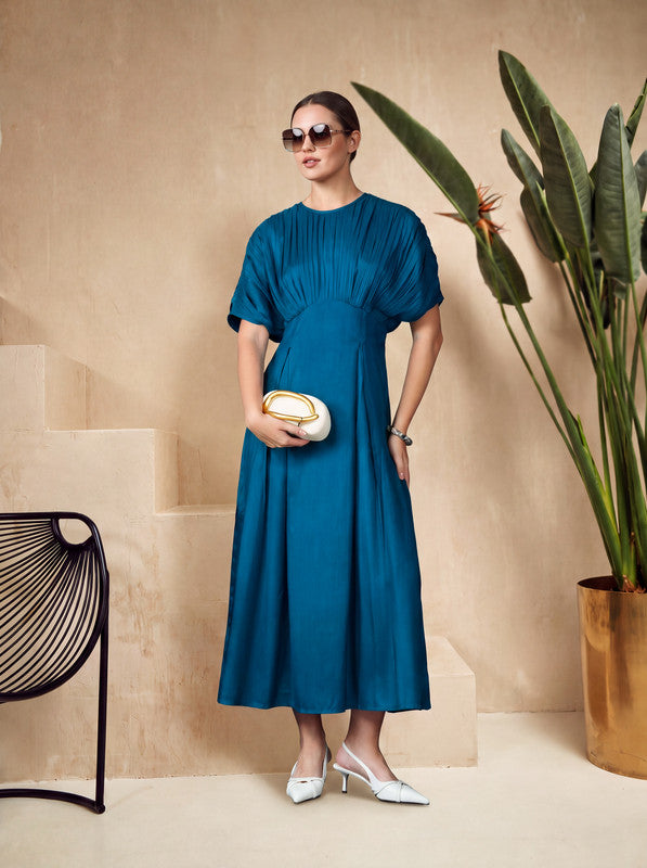 Ocean Bliss Russian Silk Dress