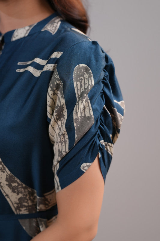 Dewy Mist Russian Silk Dress