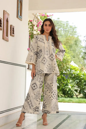 Mandala Cotton Flex Printed Co-ord Set