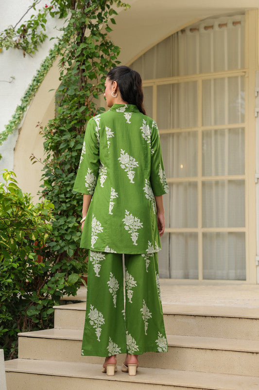 Meadow Green Floral Breeze Co-Ord Set