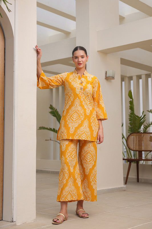 Blushing Tulip Cotton Co-ord Set