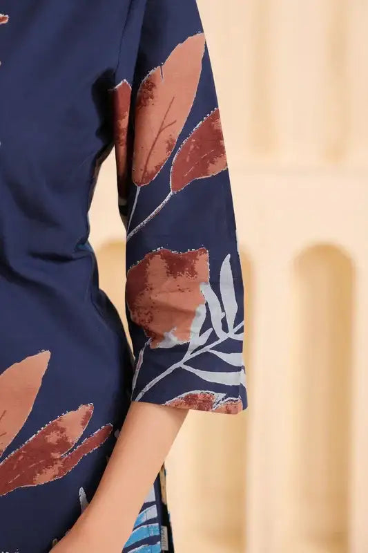 Midnight Cotton Petals Co-ord Set